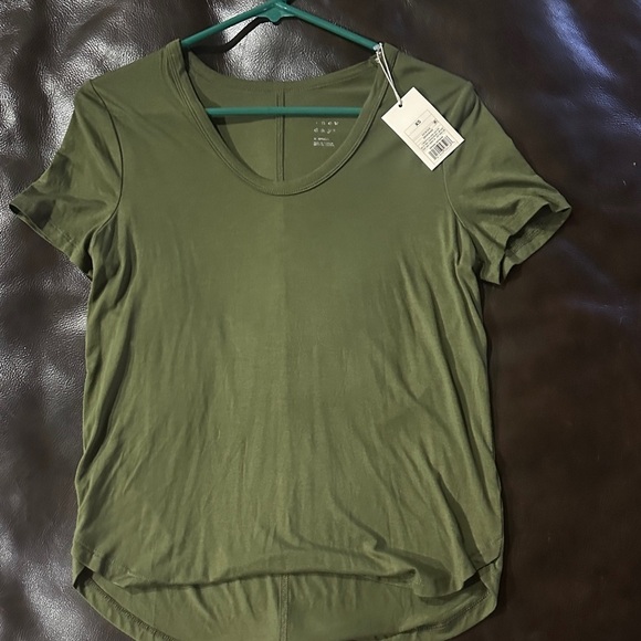 a new day Tops - a new day Olive Green Short Sleeve Top